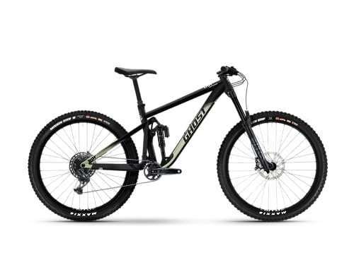 Bicicletas de montaña : Ghost Riot AM Universal Fully Mountain Bike (29", negro / verde claro)