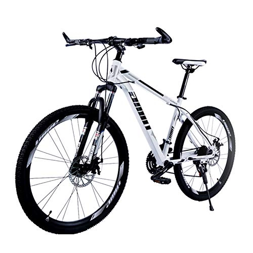 Bicicletas de montaña : GPAN Bicicletas de montaña 24 velocidades Doble Freno Disco, 24 / 26 Pulgadas Bicicleta MTB con Doble suspensin Deportes y Aire Libre, 26