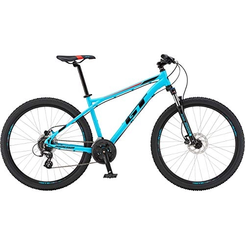 Bicicletas de montaña : GT 27, 5" M Aggressor Expert 2019 - Bicicleta de montaña Completa, Color Azul, Color Agua, tamao Extra Large