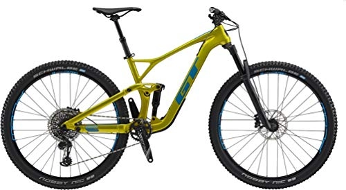 Bicicletas de montaña : GT 29" M Sensor Crb Pro 2019 - Bicicleta de montaña completa, color dorado, color Lime Gold, tamao medium