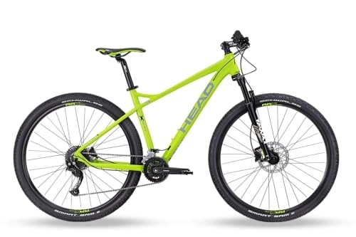 Bicicletas de montaña : HEAD X-Rubi 1.0 Bicicleta de montaña, Adultos Unisex, Verde Mate, 44
