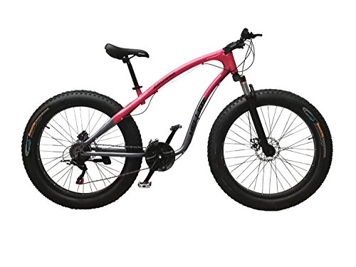 Bicicletas de montaña : Helliot Bikes Arizona Fat Bike Bicicleta de Montaa, Adultos Unisex, Amarillo / Negro, M-L