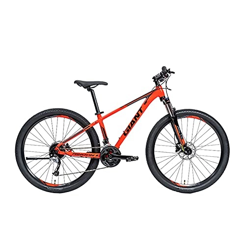 Bicicletas de montaña : HFDJ Giant Rincon X Assassin X Aluminio 27 velocidades 27.5 Pulgadas Freno de Disco Bicicleta de montaña Naranja Negro 27.5X15.5 S Altura Recomendada 165 / 173cm