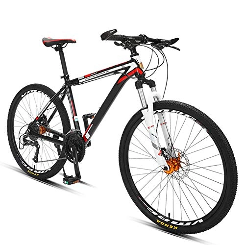 Bicicletas de montaña : Hisunny - Bicicleta de Carreras, 27 Marchas, 26 Pulgadas, Cuadro de Aluminio Ligero 700C