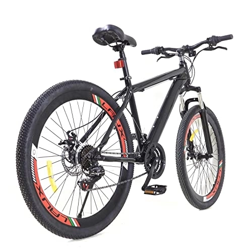 Bicicletas de montaña : InSyoForeverEC Bicicleta de montaña de 26 pulgadas, para adultos, 21 velocidades, para niños, niñas, adultos, con marco de acero al carbono, volante de posicionamiento