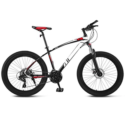 Bicicletas de montaña : JXJ 24 Pulgadas Bicicleta Montaña 21 / 24 / 27 / 30 Velocidades Bicicletas Suspensión Completa con Doble Freno Disco, para Hombres y Mujeres Unisex
