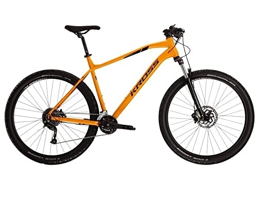 Bicicletas de montaña : Kross Nivel 2.0 29 pulgadas, talla S, color negro y amarillo