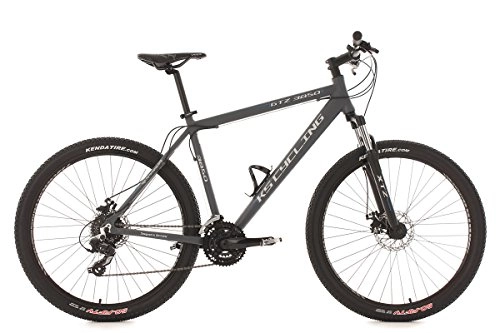 Bicicletas de montaña : KS Cycling MTB Hardtail GTZ 3850 - Bicicleta de montaña, color antracita, ruedas 27, 5", cuadro 51 cm