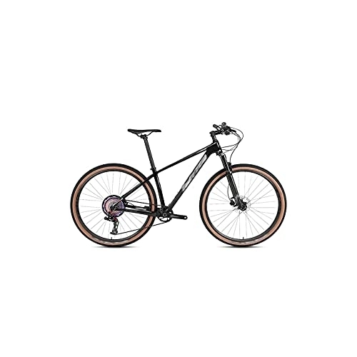 Bicicletas de montaña : LANAZU Bicicleta de montaña para Adultos, Bicicleta de montaña de Fondo de Fibra de Carbono 2.0, Bicicleta de Velocidad Variable de 29 Pulgadas, Adecuada para Transporte, conducción Todoterreno