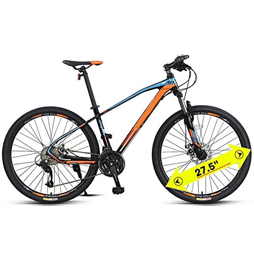 Bicicletas de montaña : LDLL Mountain Bike, 27.5 Pulgadas Bicicleta de montaña, con neumticos Resistentes y Frenos de Doble Disco, Frenos hidrulicos Bicicleta para Adultos