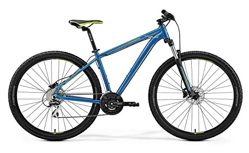 Bicicletas de montaña : Merida Big.Nine 20-D - Bicicleta para hombre (29 pulgadas, 24 marchas, sillín Merida Sport), color azul, tamaño 17 pulgadas, tamaño de rueda 29.0