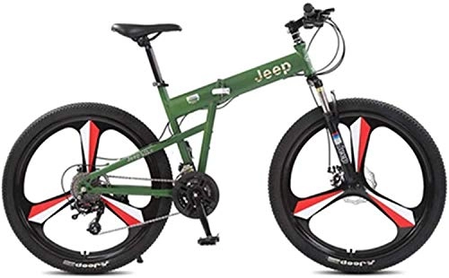 Bicicletas de montaña : MJY Bicicleta Bicicleta de montaña de cola suave de cambio suave para hombres y mujeres de 26 ', amortiguadores de choque, frenos de disco Ront y trasero, bicicletas todo terreno de 24 / 27 velocidades
