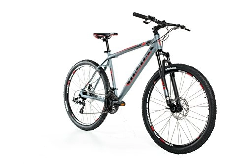 Bicicletas de montaña : Moma Bikes Bicicleta Montaña GTT 27, 5"Alu, SHIMANO 24V, Doble Freno Disco, Susp. Delant. (Varias Tallas)