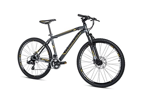 Bicicletas de montaña : Moma bikes GTT27.5-5.0-M-L, BIGTT527G18 Unisex-Adult, Grigio, Normal