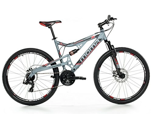Bicicletas de montaña : Moma Bikes MTB Equinox Shimano Profesional - Bicicleta Montaa 27.5", Aluminio, Cambio TX-55 24 vel., Doble Freno Disco, Doble Suspensin, L-XL (1.80-2.00 m)