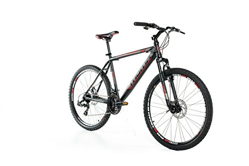 Bicicletas de montaña : Moma Bikes MTB GTT - Bicicleta 26" Btt Shimano profesional, Aluminio, Unisex Adulto, Negro , L (1, 70-1, 79 m)