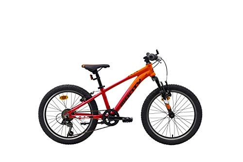 Bicicletas de montaña : Monty BMX KX5 20" Rojo Naranja