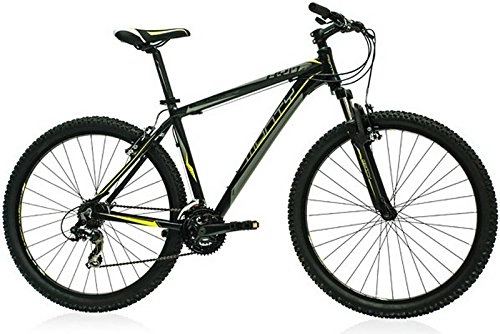 Bicicletas de montaña : Monty KY17 Bicicleta, Unisex Adulto, Negro, 21"
