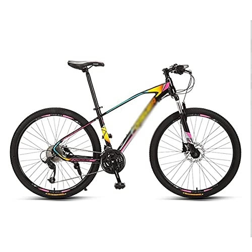 Bicicletas de montaña : MQJ Bicicleta de Montaña 26 Pulgadas Mde Aluminio 27Speed con Doble Disco Lock-Out Suspension Fork para Hombres Mujer Adulto Y Adolescentes / B