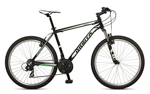 Bicicletas de montaña : Orbita EUROPA 26" - Bicicleta BTT de montaña para hombre, 21 velocidades, cuadro 17'' aluminio, frenos V-Brake, negro, (165cm - 175cm)