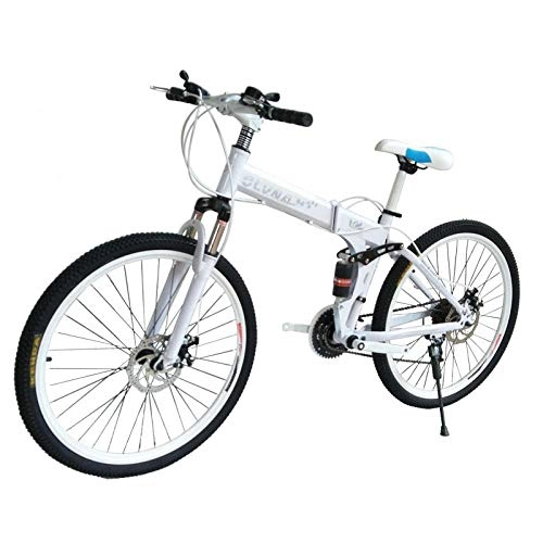 Bicicletas de montaña : PengYuCheng Bicicleta de montaña de Acero al Carbono de una Rueda de 26 Pulgadas Plegable Estudiante Accesorios de Bicicleta Material sinttico Casual Bicicleta de montaña q11