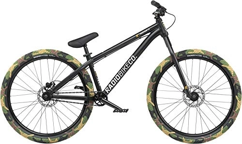 Bicicletas de montaña : Radio Bicicleta MTB Dirt Minotaur 2021 Matte Black 26
