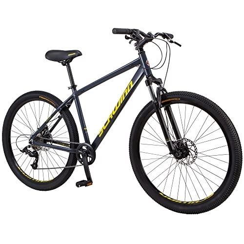 Bicicletas de montaña : Schwinn Flota MTB, Unisex, Negro, 29-Inch Tyres