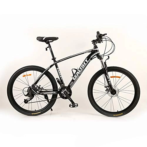 Bicicletas de montaña : SIER Bicicleta de montaña de 26pulgadas de aleación de Aluminio 30 velocidades Velocidad Variable amortiguamiento de Carreteras, Black