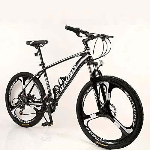 Bicicletas de montaña : SIER Bicicleta de montaña de Rueda de Tres Cuchillos de 26 Pulgadas de aleacin de Aluminio Variable de Velocidad de Velocidad 3 Ruedas de amortiguacin, Black
