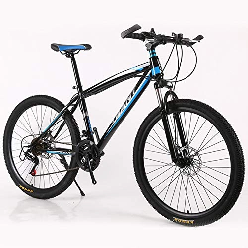 Bicicletas de montaña : SIER Bicicleta de montaña Velocidad Variable Bicicleta 26 Pulgadas Amortiguador de 21 velocidades Bicicleta de montaña Adultos Cuadro de Aluminio, Blue