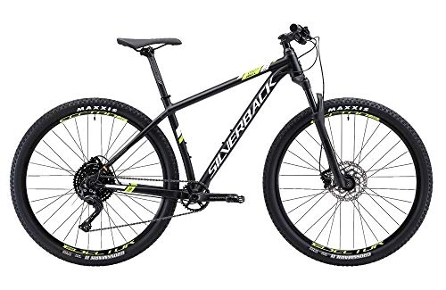 Bicicletas de montaña : Silverback Sola 2 Bicicleta, Unisex Adulto, Negro / Blanco, M