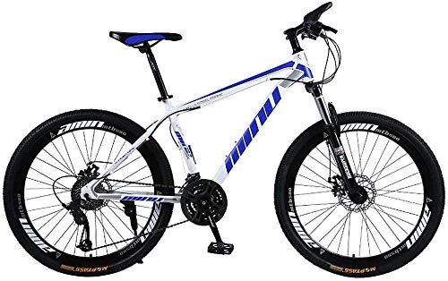 Bicicletas de montaña : smilecstar Sarsh Bikes MTB Mountain Bike 26 Pulgadas MTB Bike Bike para Hombres y Mujeres Adecuado para Bicicletas al Aire Libre Carreras de Carretera rápidas y cómodas - 21 velocidades-Azul