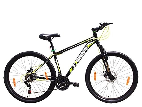 Bicicletas de montaña : Tigre Ace – negro / verde – 27, 5 / 650B aluminio montaña para bicicleta de montaña, verde