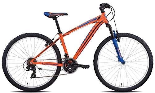 Bicicletas de montaña : TORPADO Bicicleta MTB 595 Earth 26" V-Brake 3x7v Talla 46 Negro / Naranja (MTB amortiguada)
