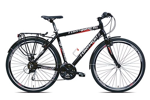 Bicicletas de montaña : torpado bicicleta Sportage 28 "3 x 7 V Alu Talla 52 Negro V17 (Trekking) / Bicycle Sportage 28 3 X 7S Alu Size 52 BLACK V17 (Senderismo)