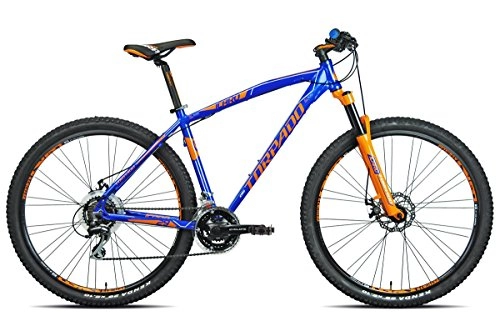 Bicicletas de montaña : torpado MTB Icaro 29"Alu 3x 7V Disco Talla 44Azul / Naranja (MTB con amortiguacin) / MTB Icaro 29Alu 3x 7S Disc Size 44Blue / Orange (MTB Front Suspension)