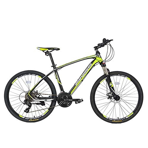 Bicicletas de montaña : TXX Bilateral Pedal Plegable Absorción de Choque Bicicleta de Montaña, Frenos de Disco Mecánicos Bicicleta de Montaña Al Aire Libre, Aceite de Bicicleta de Carretera Tenedor, Bicicleta de Alumi