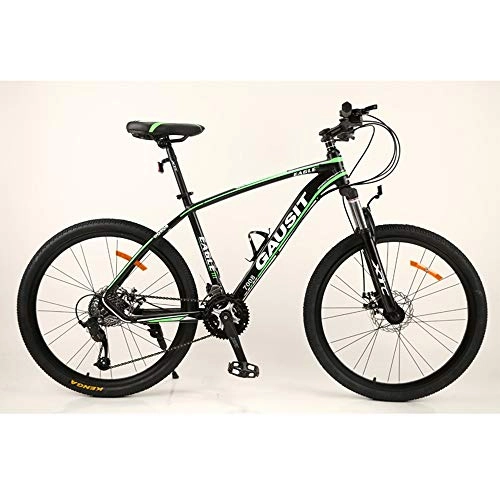 Bicicletas de montaña : VANYA Bicicleta de montaña 26 Pulgadas 30 Velocidad Ciclo de absorcin de Choque Off-Road Velocidad Variable Bicicleta de aleacin de Aluminio, Verde