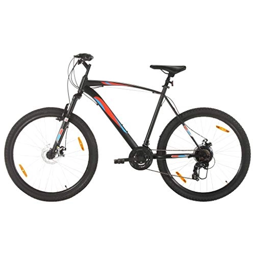 Bicicletas de montaña : vidaXL Bicicleta Montaña Artículo Deportivo de Ciclismo Urbana Estable Tija del Sillín Ajustable 21 Velocidades 29 Pulgadas Rueda 58 cm Negro