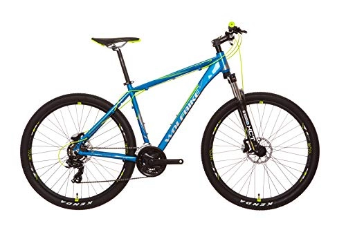 Bicicletas de montaña : Wolfbike CLAW3D 3 27 TX300M Azul T17 Bicicleta, Adultos Unisex, 17‐432