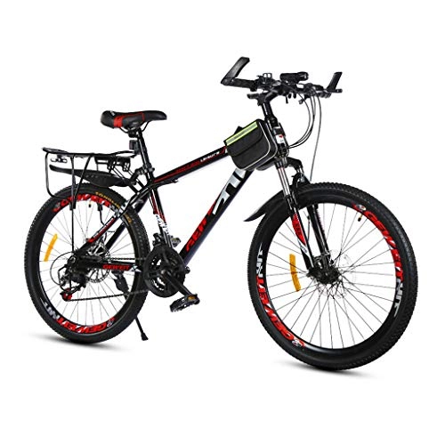 Bicicletas de montaña : YIRENXIAO Bicicleta De 26 Pulgadas, Freno De Disco Dual De 21 Velocidades, Bicicleta Para Estudiantes Adultos, Bicicleta De Montaña De Velocidad Variable Masculina Y Femenina