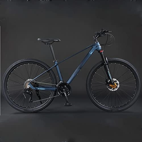 Bicicletas de montaña : YXGLL Bicicleta de montaña de aleación de magnesio Blueprint 27 para Hombres, Velocidad Variable, para jóvenes, Todoterreno, absorción de Impacto, Bicicleta de Carreras para Mujeres (d)
