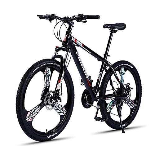 Bicicletas de montaña : zcyg Bike De Montaña De 26 Pulgadas para Hombres Y Mujeres, Suspensión Completa De 27 Velocidades Marco De Acero De Carbono De Alta Tensión MTB con Freno De Disco Dual
