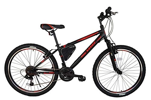 Bicicletas de montaña : Ümit Bicicleta 26" XR-260, Adultos Unisex, Negro / Rojo, Mediano