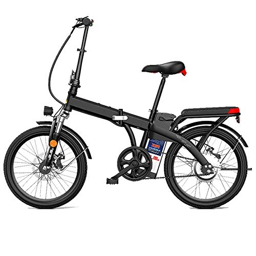 Bicicletas eléctrica : 20" Bicicleta Eléctrica Plegable, 250W 48V E-Bike Ciclismo