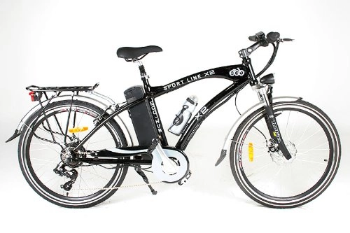 Bicicletas eléctrica : 26S de Go Sport Line X2250W 36V bicicleta elctrica City bicicleta E-Bike City Bike Mountain Bike Negro Nuevo