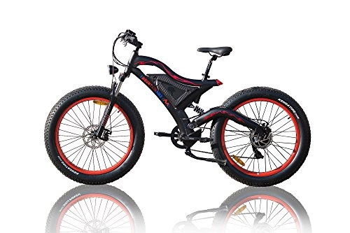 Bicicletas eléctrica : 500W bafang Hub Motor Fat Wheel Ebike 26x 4.0Tire + Big Power 11, 6Ah lithiun battery + Pantalla LCD + Fat E-Bike elctrico bicicleta 26pulgadas 4.0Fat maduracin