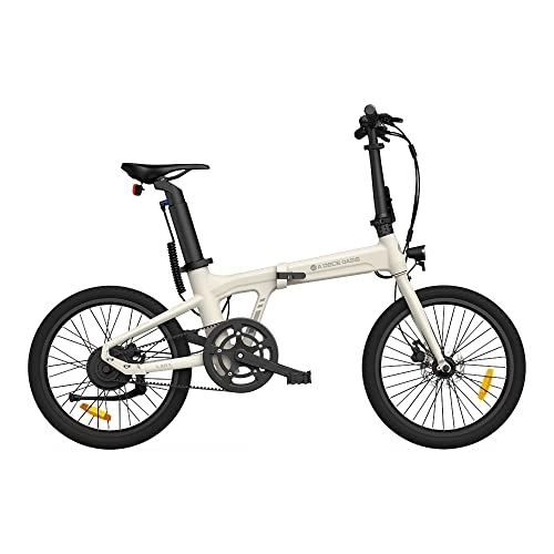 Bicicletas eléctrica : A Dece Oasis Ado 20 Air ebike Bicicleta electrica Carcasa de Aluminio Ultraligera, transmisión por Correa, Peso Neto 17, 5 kg, aplicación Inteligente Ado,