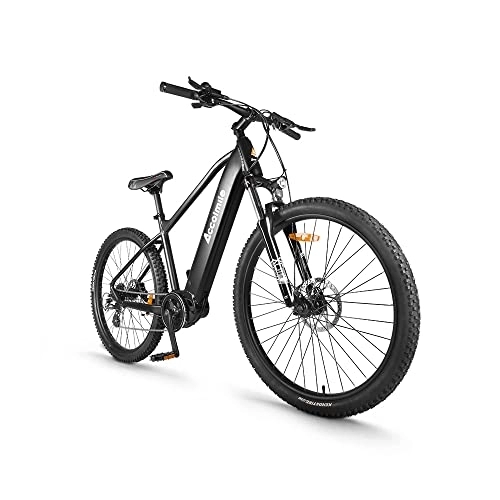 Bicicletas eléctrica : Accolmile Bicicleta eléctrica de montaña de 36 V, 250 W, 27, 5 pulgadas, con sensor de par 8fun M200, motor de accionamiento central, batería de 36 V 15 Ah, freno de disco hidráulico, bicicletas