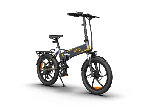 Bicicletas eléctrica : ADO A20 XE - Bicicleta eléctrica (20 pulgadas, motor de 250 W, batería de 36 V / 10, 4 Ah)